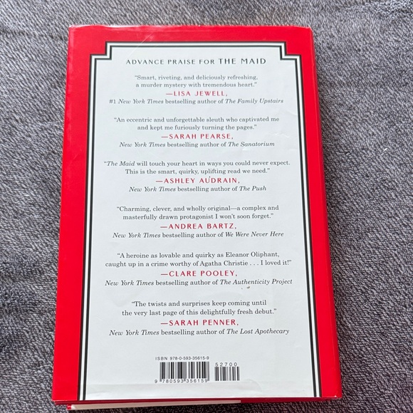 The Maid by Nita Prose Hardcover Book - Picture 2 of 2